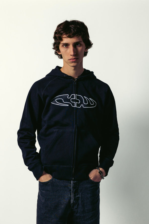 Embroidered Hoodie • RAW