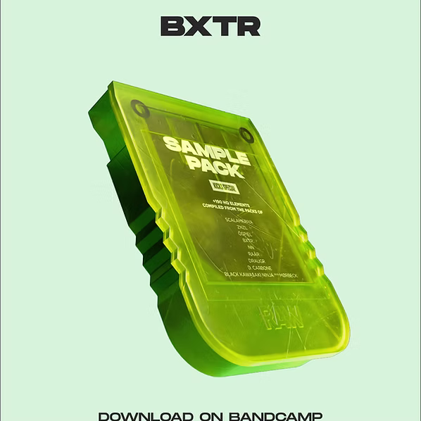BXTR sample pack cover